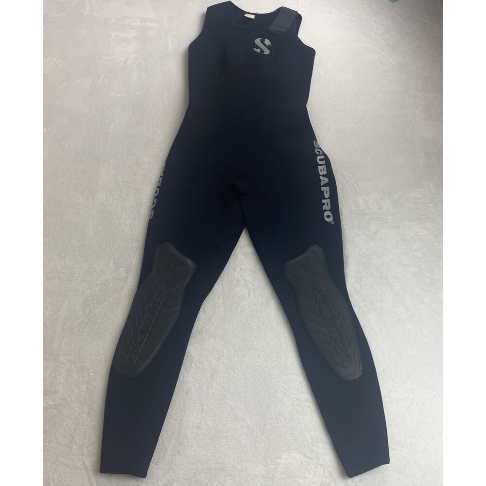 Scubapro Wetsuit Women Small 10 Black Sleeveless Water Sports Dive Wear